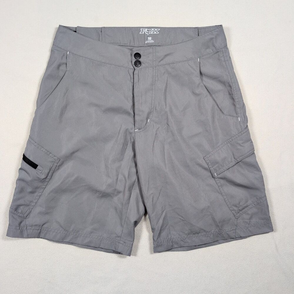 Fox Racing Ranger Mountain Biking Cycling Shorts Men's Size 32 Gray MTB Cargo